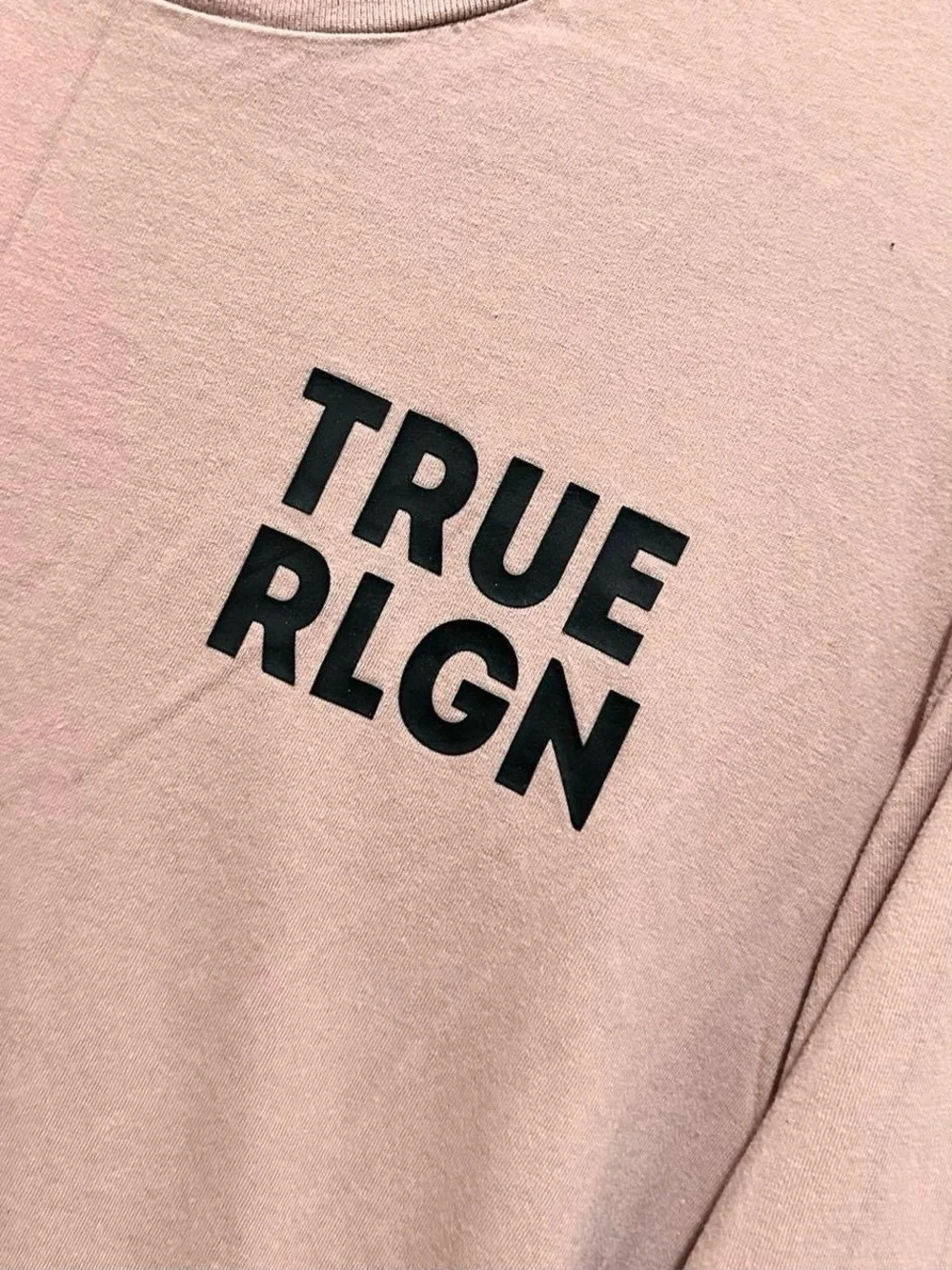 True Religion Big Buddha Guitar Long Sleeve Shirt
